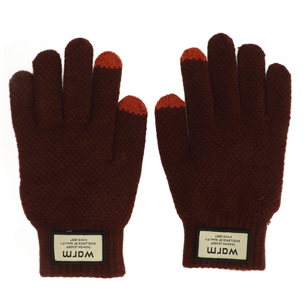 Opvarmede touchscreen-handsker til udendørs vinteraktiviteter