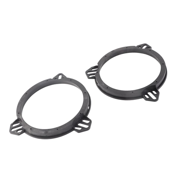 6,5 tommer svart dørhøyttaleradapter Avstandsringer for Subaru Impreza Forester (2 stk)