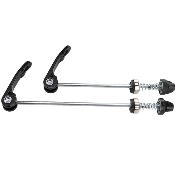 1 Pair/Set Bicycle Front Rear Quick Release Skewers Durable Bike Quick Release Lever Black