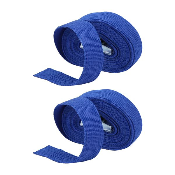 2 stk sinklegering spennestropper Heavy Duty surringsstropper Cargo Tie Downs stropper for bagasje 3m/9.8ft