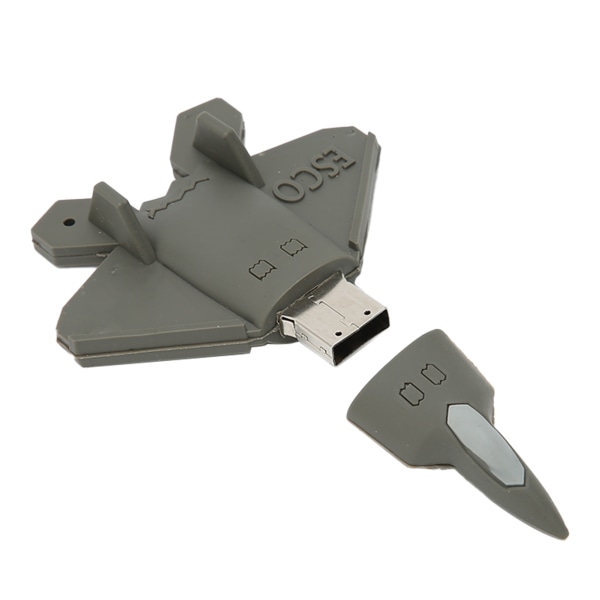 USB minne Grå Cartoon Fighter Doll Bärbart lagringsminne för överföringsdelning32GB