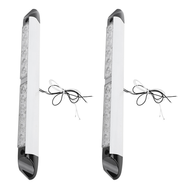RV LED-markislampor - Energisparande exteriör Utility Light Strip Bar för lastbilar, husvagnar och släpvagnar (2 st)