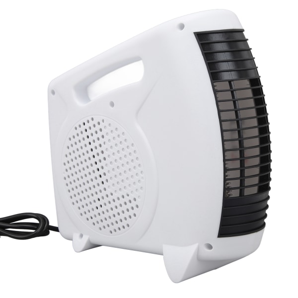 Mini Bærbar Elektrisk Romvarmer Justerbar Temperatur for Hjemmet Skrivebord - Rask Oppvarming, EU-kontakt 220V