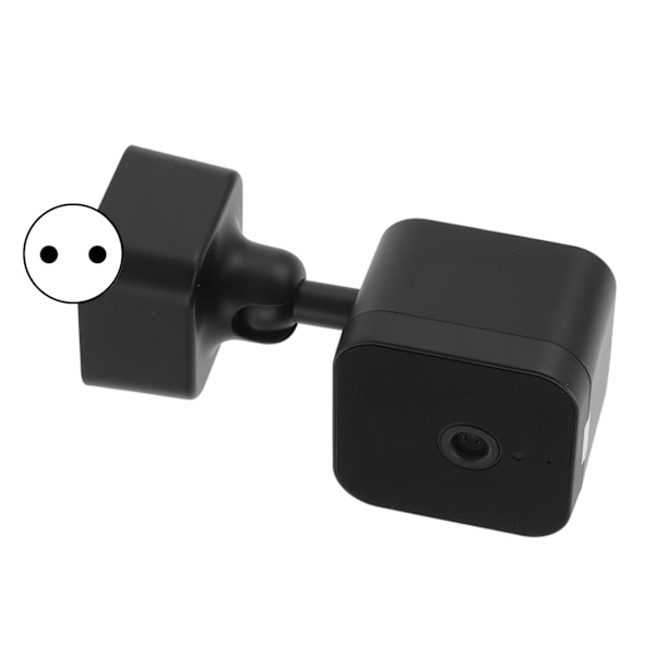 WIFI Trådlös Klocka Säkerhetskamera 1080P Plug and Play Infraröd Nattsyn Roterbar PTZ 110‑240V för TUYA EU-kontakt