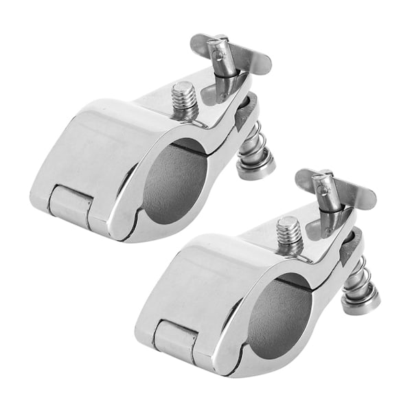 2 stk. Stål Bådshængsel Øvre Kæbe Glide Marine Hardware Beslag Tip Style 30mm/1.18in
