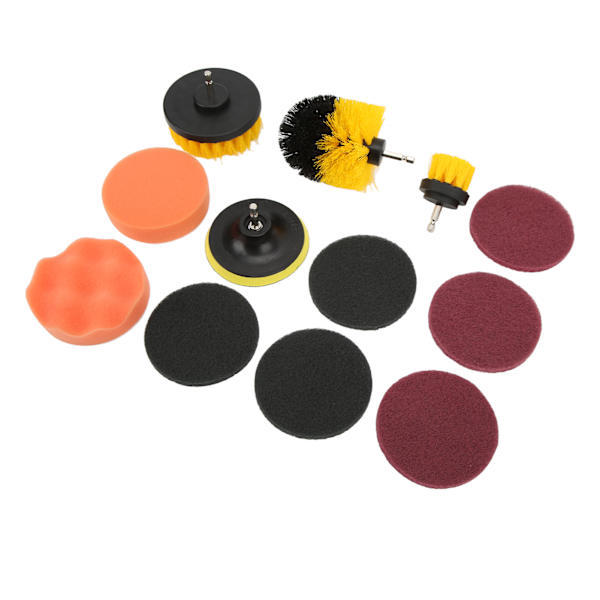 Universal Car Electric Borr skurborste Set (12st)