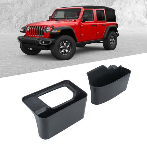 Gear Shift Organizer Sæt til Jeep Wrangler JL 2018-2019 (2 stk)