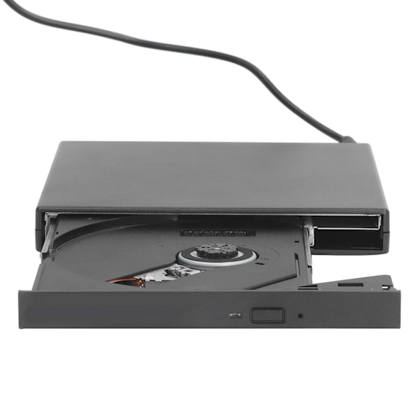Extern CD DVD-enhet USB-port Slank Bärbar Optisk Enhet för Laptop Bärbar CD-brännare för Win för OS för Linux