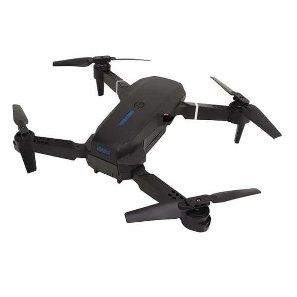 4K HD Dobbeltkamera Foldbar RC Luftdrone med Høydehold og Headless Mode