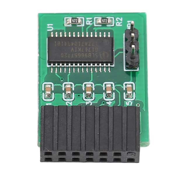 14-stifts Säkerhetsmodul för Asrock LPC TPM 2.0 PCB-material moderkort 14-stifts krypterings säkerhetsmodul för Win11
