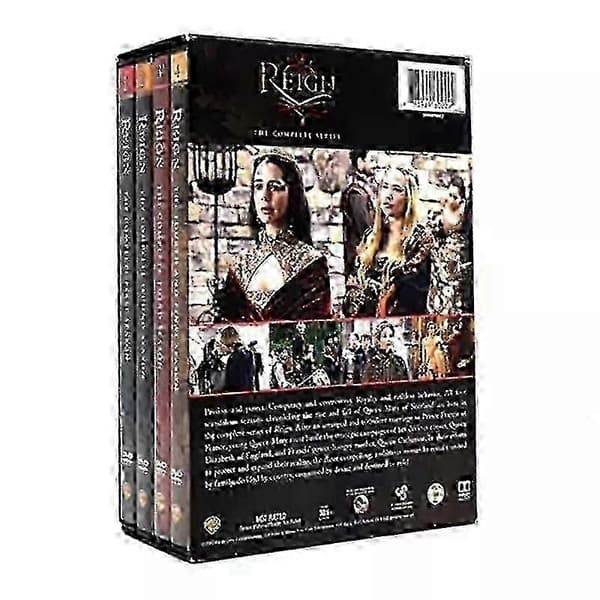 【HT】17-Disc Reign The Complete Series DVD-sett - engelsk lyd og undertekster
