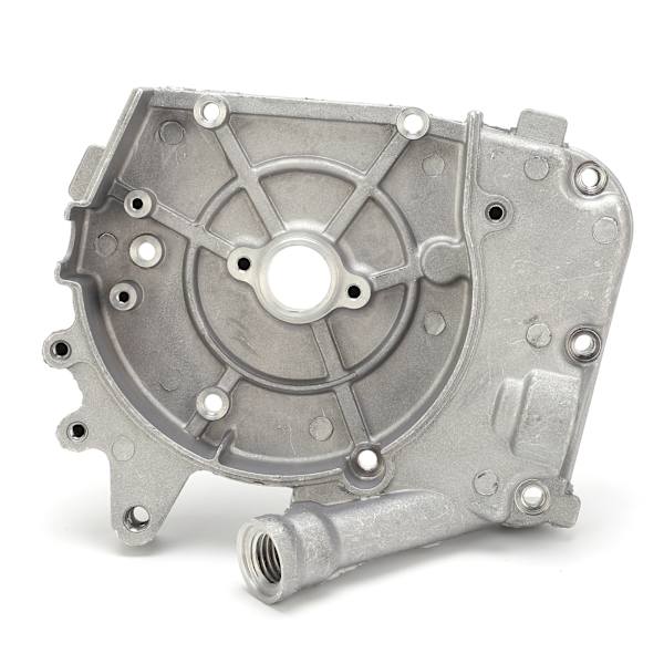 Ersättningsmotor av aluminiumlegering vevhus sidokåpa för GY6 50cc 80cc skoter