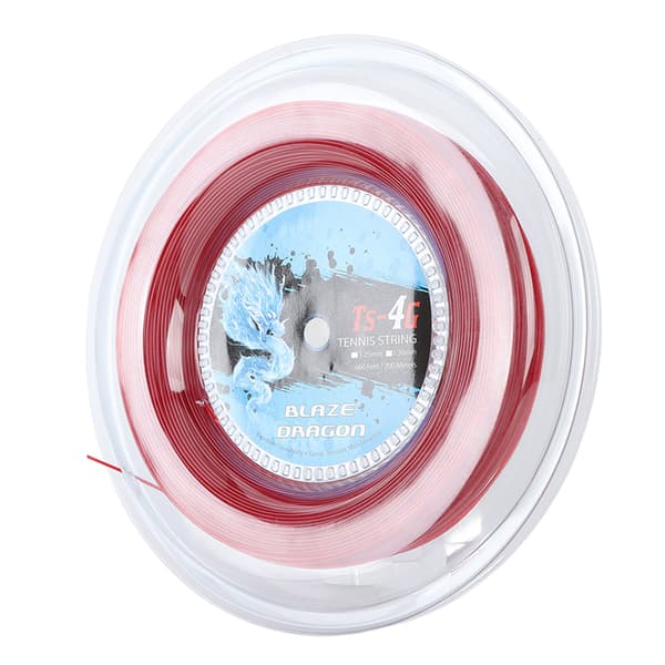 TS 4G 200m Tennislanka Kelo, Polyesteri, Punainen, 1.30mm