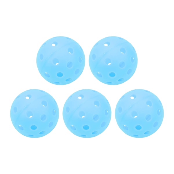 Valoisat 40-reikäiset suolapallot - 5,74 mm:n sinisen ulkokentän sarja