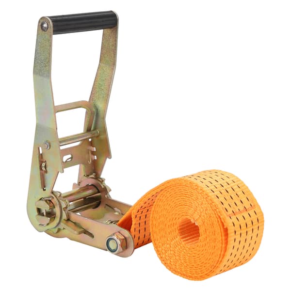 Ratchet Straps 1102 LBS Working Load 1764 LBS Breaking Strength Heavy Duty Cargo Lashing Strap 5m / 16.4ft