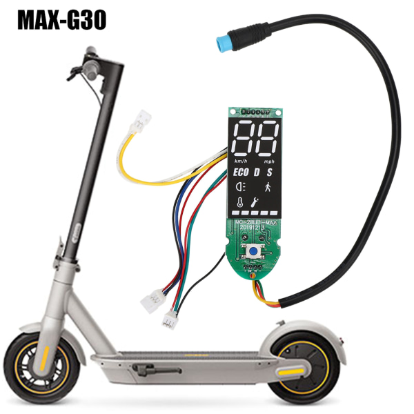 Scooter Bluetooth-kretskort for Ninebot MAX-G30 Portable Dashboard Cover Supplies