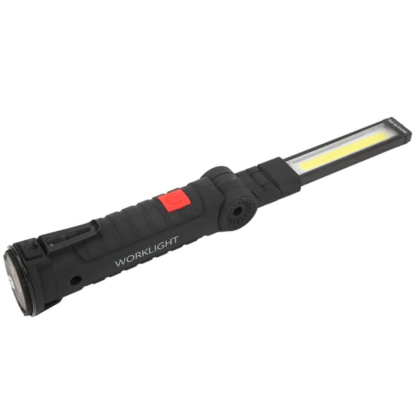 Rechargeable USB Flashlight Multifunctional Foldable Work Light COB LED Camping Flashlight