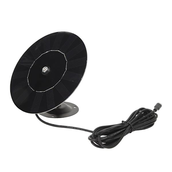Högeffektiv 4W Mono RV solpanel med fäste och 3 m laddningskabel