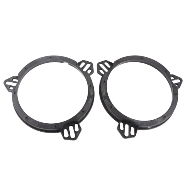 6,5 tommer svart dørhøyttaleradapter Avstandsringer for Subaru Impreza Forester (2 stk)