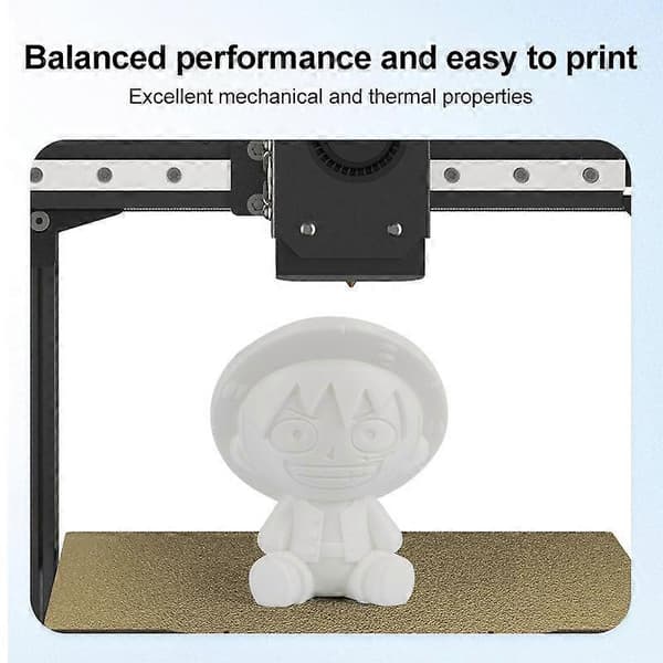 (Ny) PETG Filament Spole 1.75mm / 1kg til 3D Printer Fluorescent Red