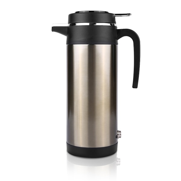 Vattenkokare för bil i rostfritt stål - 1000 ML, 12V, resetermos, värmevattenflaska