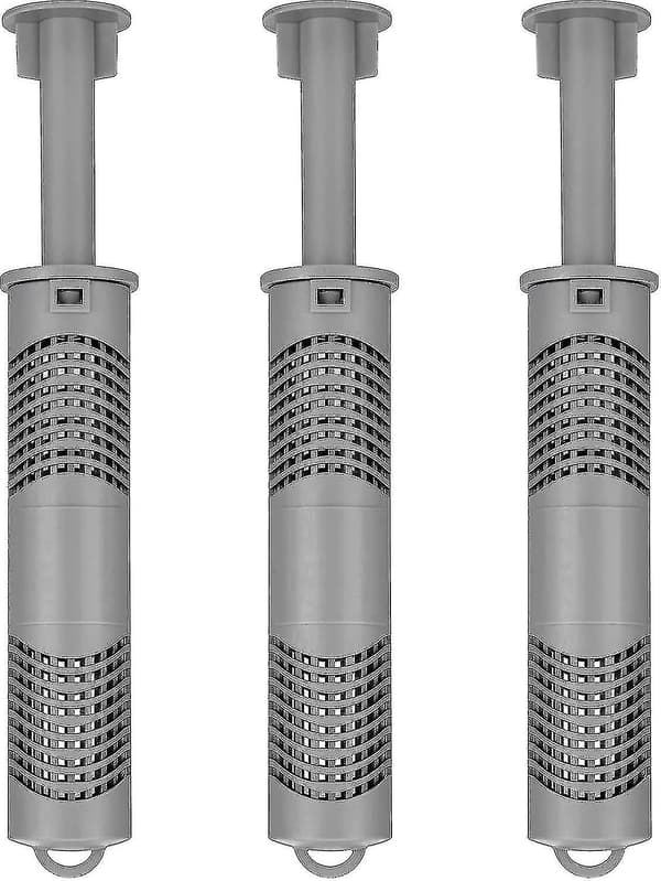 3 stk. Spa Mineral Ion Patron Filterstaver (Grå)—ht