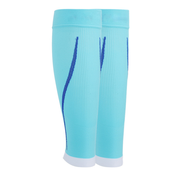 Ljusblå Compression Calf Sleeves - Andas och lätt för löpning och cykling