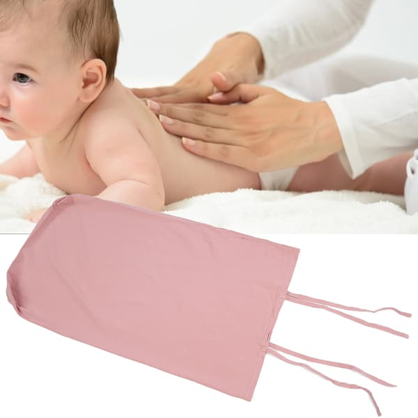 Betræk til puslepude, blødt og åndbart, til nyfødte spædbørn, pink