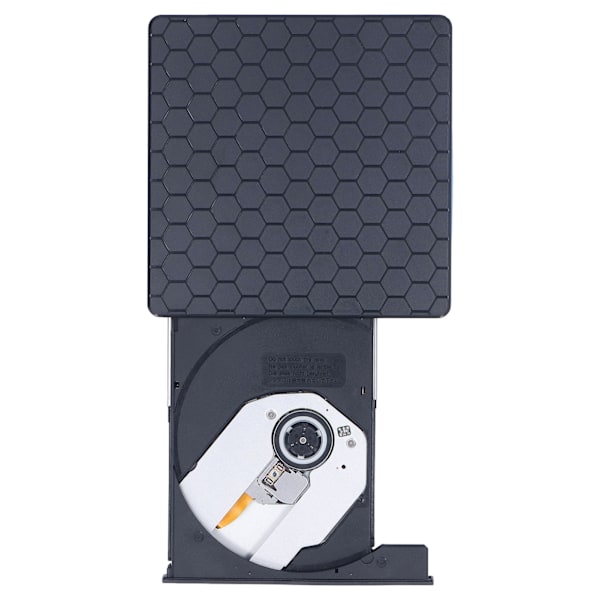 Ulkoinen DVD-asema, USB3.0 USB2.0 Type C -tuki, CD- ja DVD-poltto, Plug and Play, CD-poltin kannettaville tietokoneille ja pöytätietokoneille