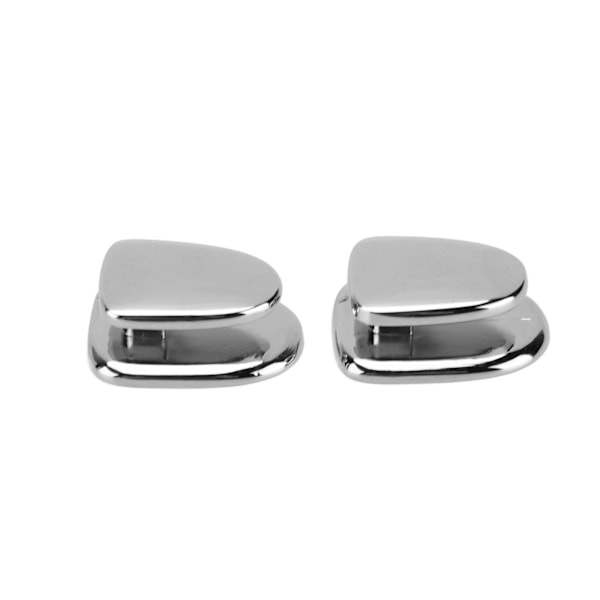 2 stk Bilkrok Mini Henger Sinklegering Multifunksjonell Oppbevaringsholder for Handlepose Nøkkel USB-kabel Hodetelefoner Sølv
