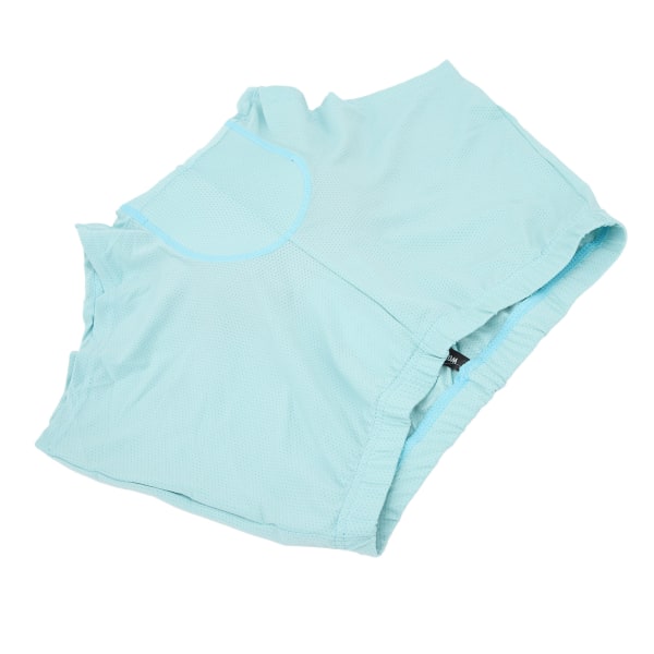 Cykelunderkläder som andas med hög elasticitet för män och kvinnor, 3D silikon vadderad, blå 3XL