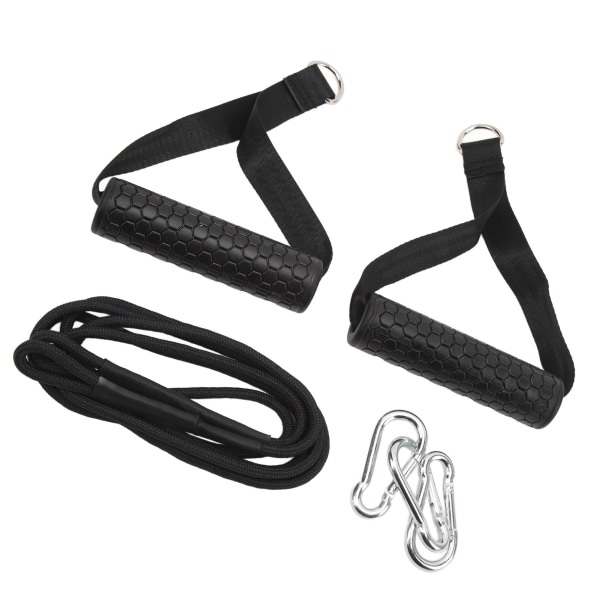 Rep Gym Kabelmaskin Vedlegg - Lang Triceps stropp, 2 håndtak