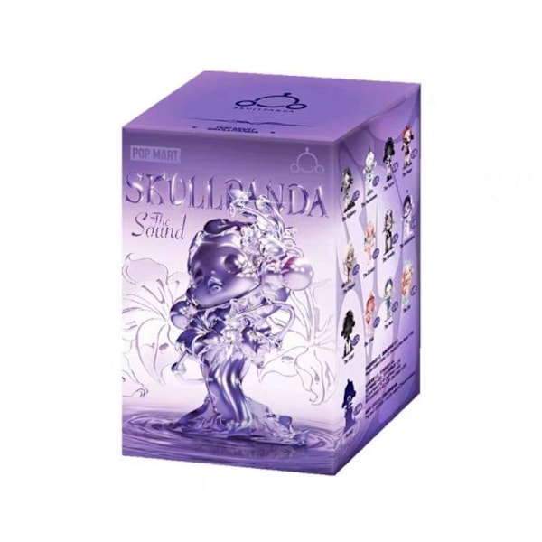 POP MART SKULLPANDA Voice Series Rörlig Docka Blind Box Leksak Heminredning Gåva random