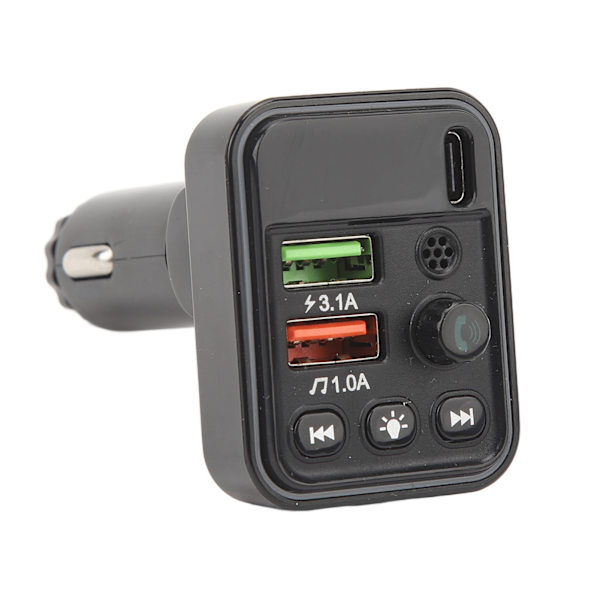 Värillinen Ambient Lighting MP3-soitin autoon: Stereokäyttö ja handsfree-puhelut