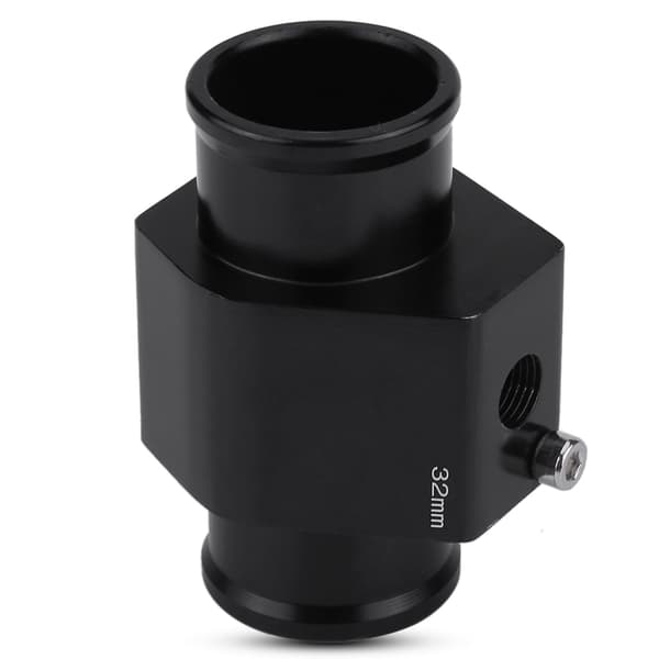 Bil Vandtemperatur Temperatur Samlingsrør Slange Sensor Måler Adapter 32mm