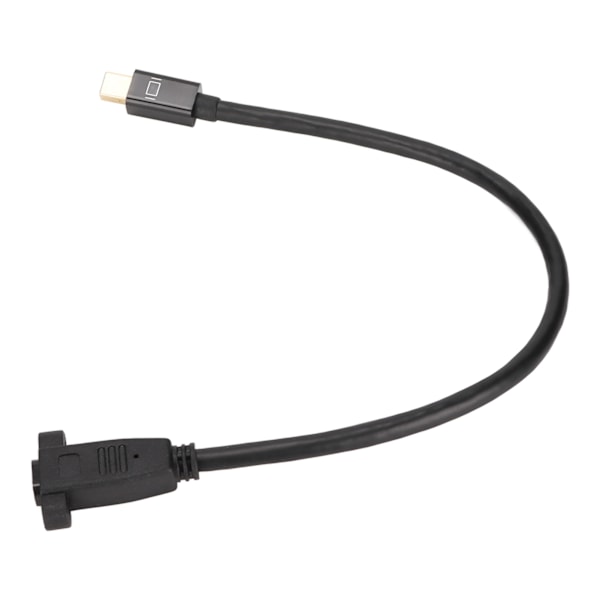 Mini DisplayPort Kabel Lille Bærbar 4K MiniDP Hun til Han Test Forlængerkabel til Computer med Fastgørelsesskruer