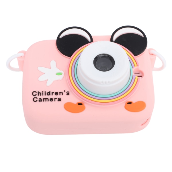 Piirretty Mini Toddler Digitaalikamera - Vaaleanpunainen