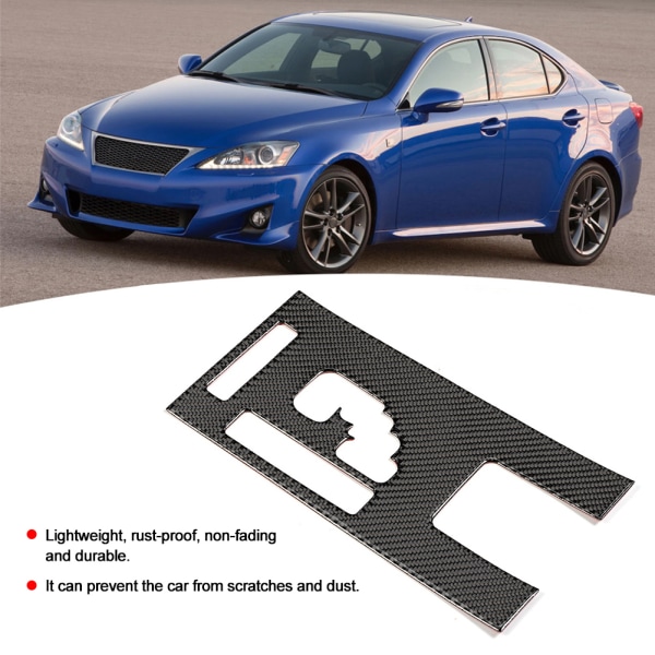 Kåpa för växelpanel i kolfiber för Lexus IS250 300 350C 2006-2012 - A Style
