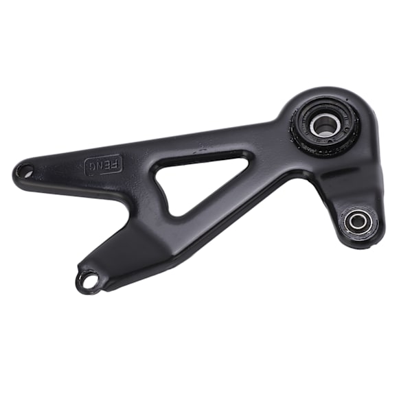 Rustbeskyttet sort aluminiumslegering Motorcykel Trekant Tilslutningsplade til GY6-50 60 80CC motor