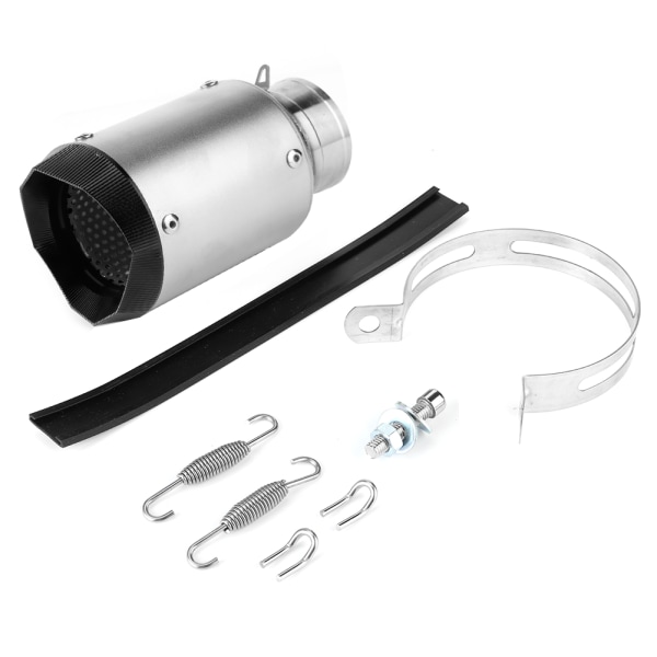 Universal Titanium Motorsykkel Eksosrør Tip 2.4in Racing Modifikasjon