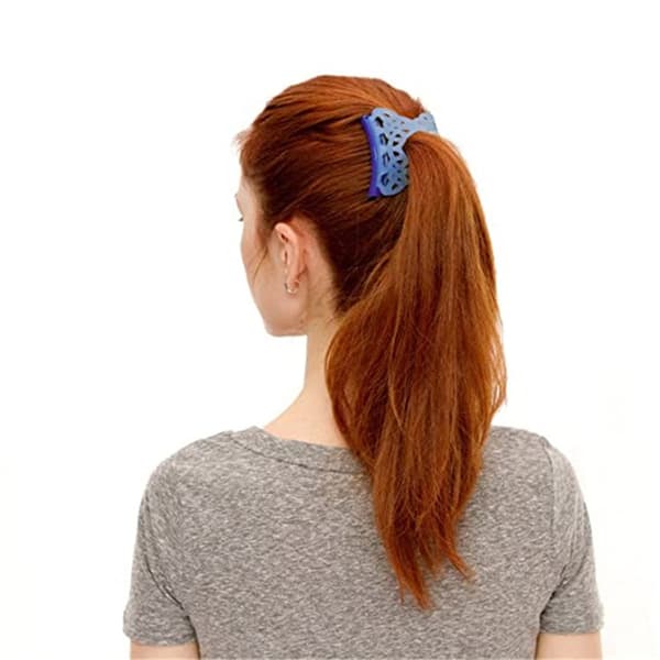 Stretchiga Dubbla Hårfästen för Kvinnor - Elastiska Hårclips