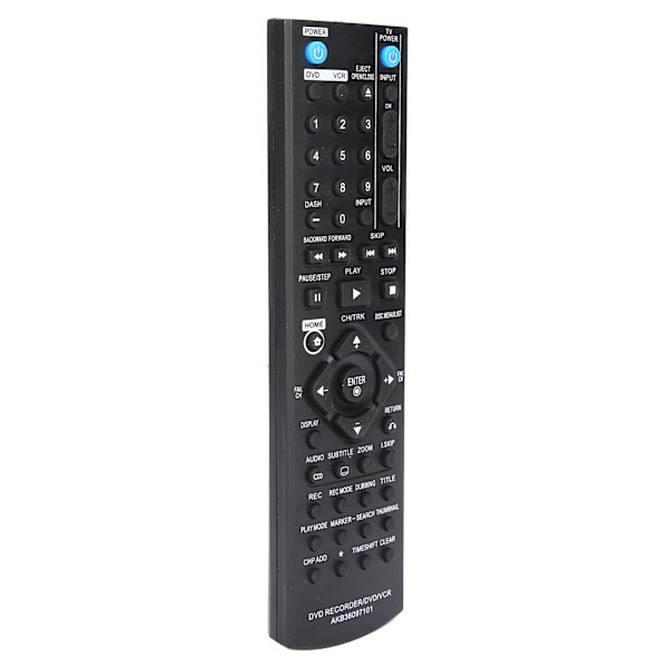 Byte av fjärrkontroll för LG DVD/VCR/DVDR-inspelare