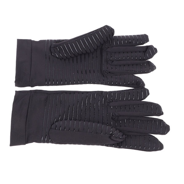 Kobberfiber antislipp treningshansker for menn og kvinner - perfekt for løping, sykling, fotturer, vektløfting, trening, fitness og klatring