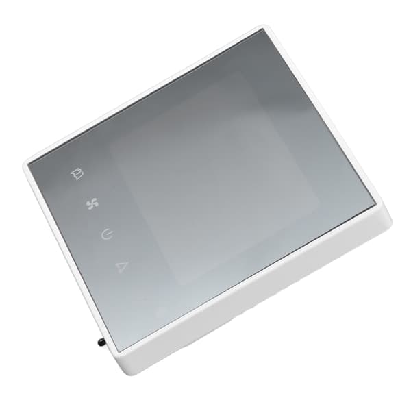 Digital Termostat LCD Display Touchscreen Smart Aircondition Temperaturregulator til Hjem Hotel AC220V Hvid