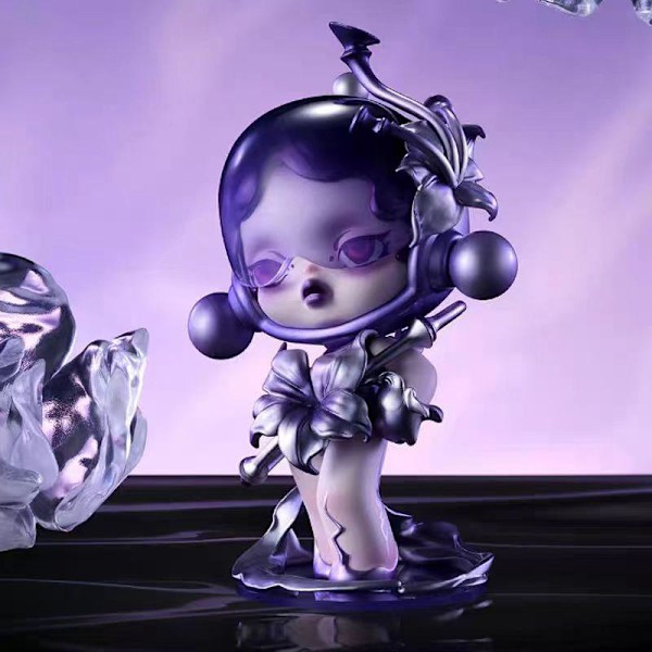 POP MART SKULLPANDA Voice Series Bevegelig Dukke Blind Box Hjemmeinnredning Gave 11