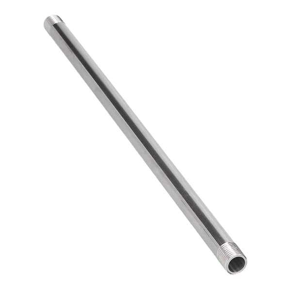 G1/4 Han Gevind 30cm Rustfrit Stål Gevindrør VVS Rør Fittings Tilbehør Samling