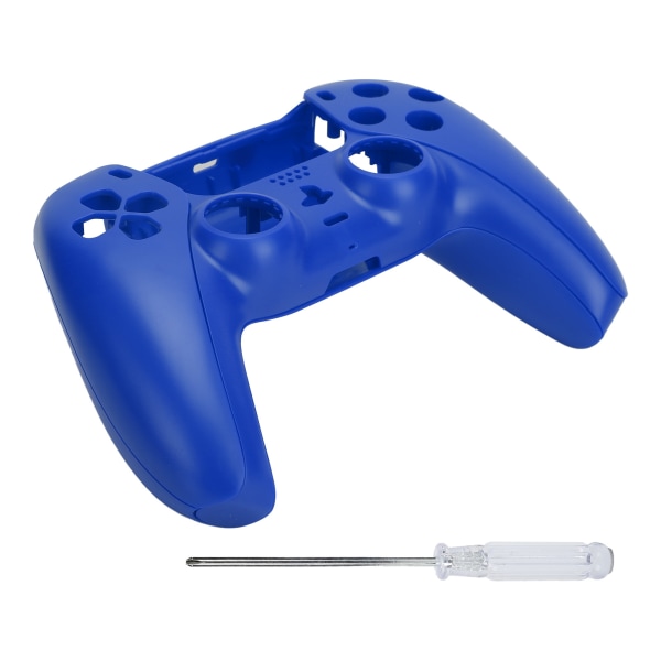 Erstatning av spillkontrollerhus Shell Cover Case med skrutrekker for PS5 GamepadBlue