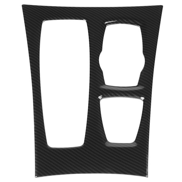 Kolfiber Center Console Växellåda Panel Kåpa Trim för X5 X6 E70 E71 2010-2013