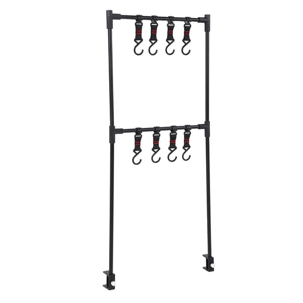 Outdoor Desktop Shelf Multifunction Ultralight Portable Desktop Shelf with Adjustable Camp Hooks