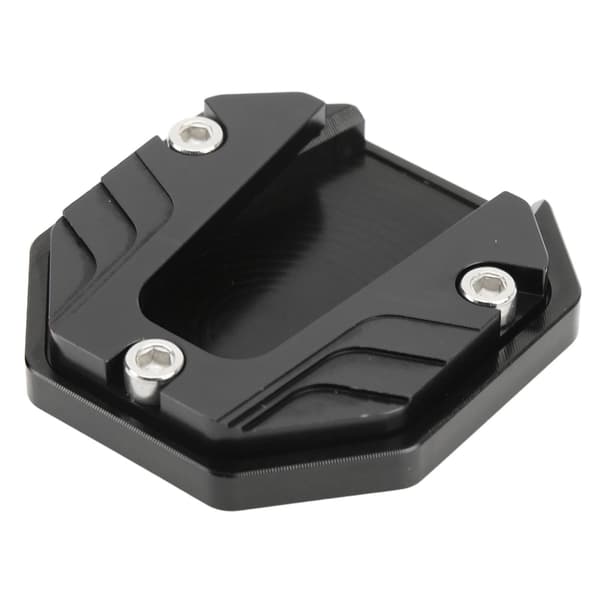 Motorcykel Side Støtte Plade Pad Høj Styrke Kickstand Pad Plade Støtte Tilbehør Sort